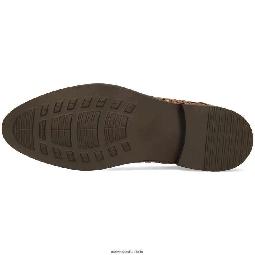 esso Melvin & Hamilton uomini Brad 7 marrone scarpe derby L80P2P428