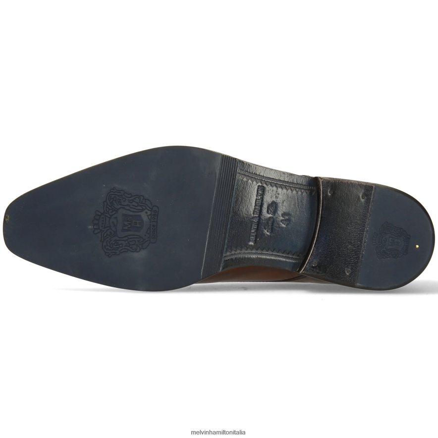 esso Melvin & Hamilton uomini Dylan 1 marrone scarpe derby L80P2P429