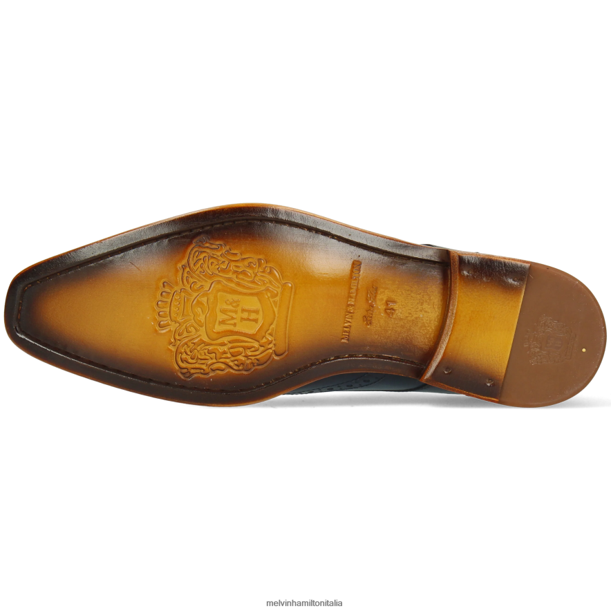 esso Melvin & Hamilton uomini Dylan 2 blu scarpe derby L80P2P483