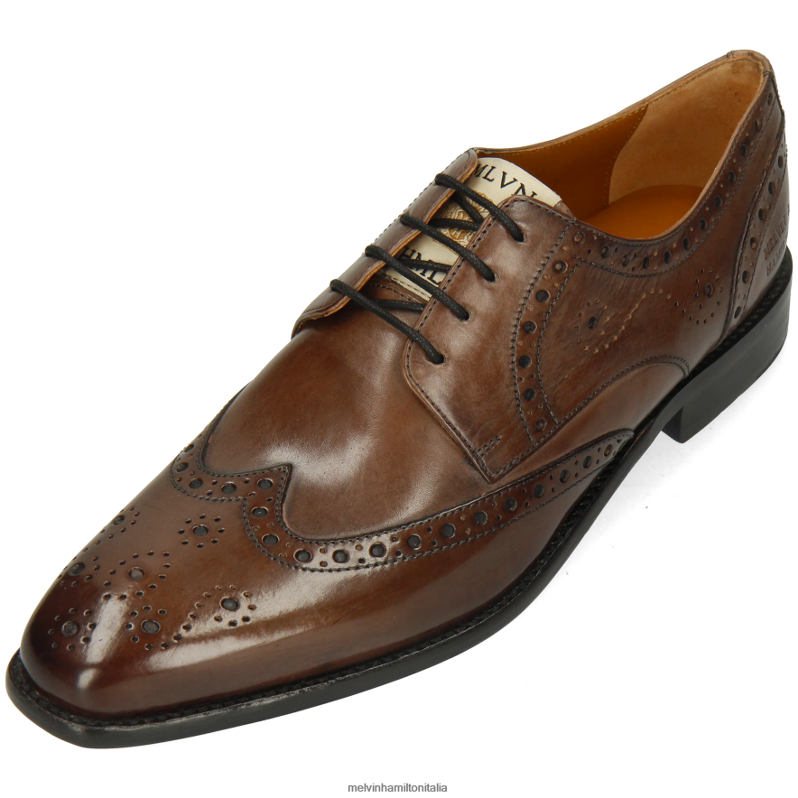 esso Melvin & Hamilton uomini Dylan 2 grigio scarpe derby L80P2P365