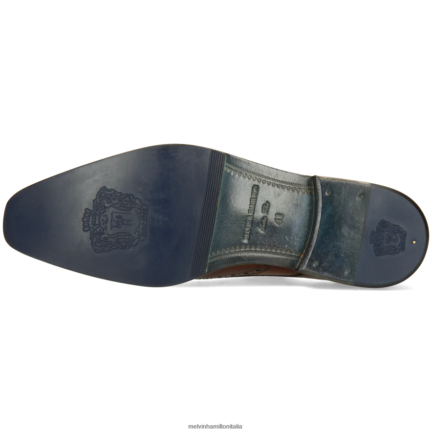 esso Melvin & Hamilton uomini Dylan 2 marrone scarpe derby L80P2P355