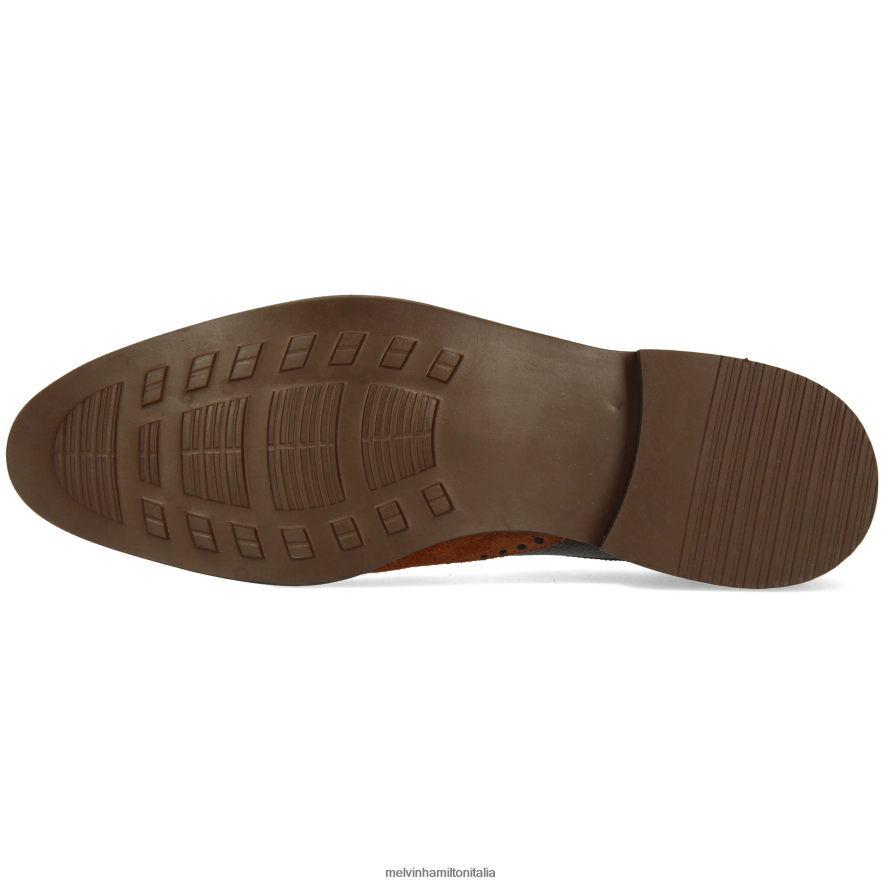 esso Melvin & Hamilton uomini Enrico 7 marrone scarpe derby L80P2P441