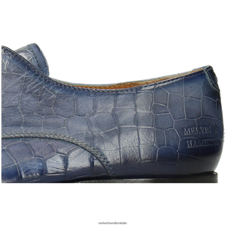 esso Melvin & Hamilton uomini Lewis 13 blu scarpe derby L80P2P527