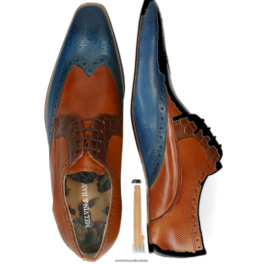 esso Melvin & Hamilton uomini Lewis 3 multi scarpe derby L80P2P501