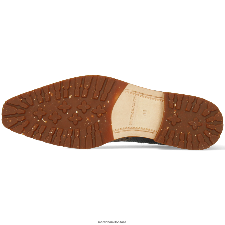 esso Melvin & Hamilton uomini Martino 15 grigio scarpe derby L80P2P470