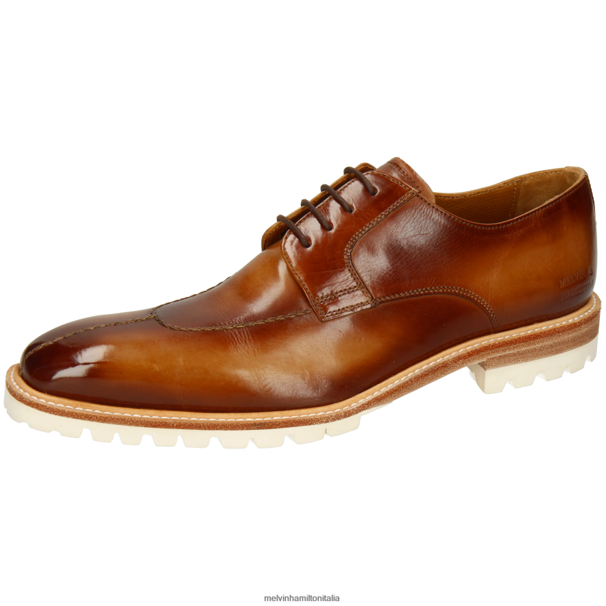esso Melvin & Hamilton uomini Marvin 30 beige scarpe derby L80P2P397