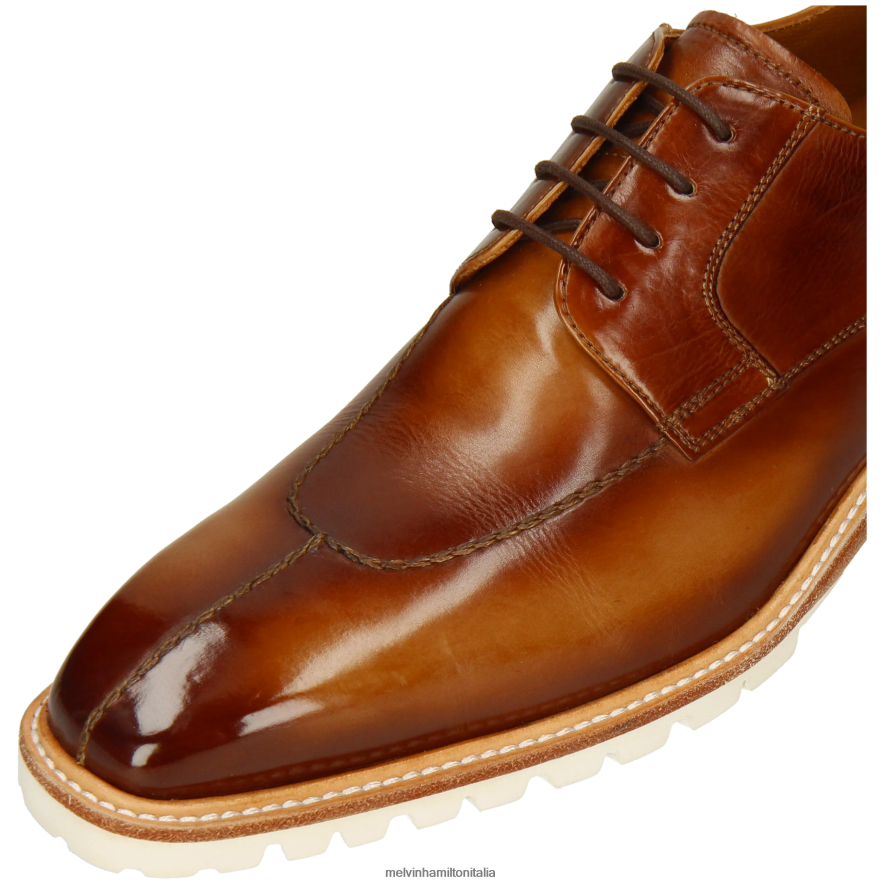 esso Melvin & Hamilton uomini Marvin 30 beige scarpe derby L80P2P397