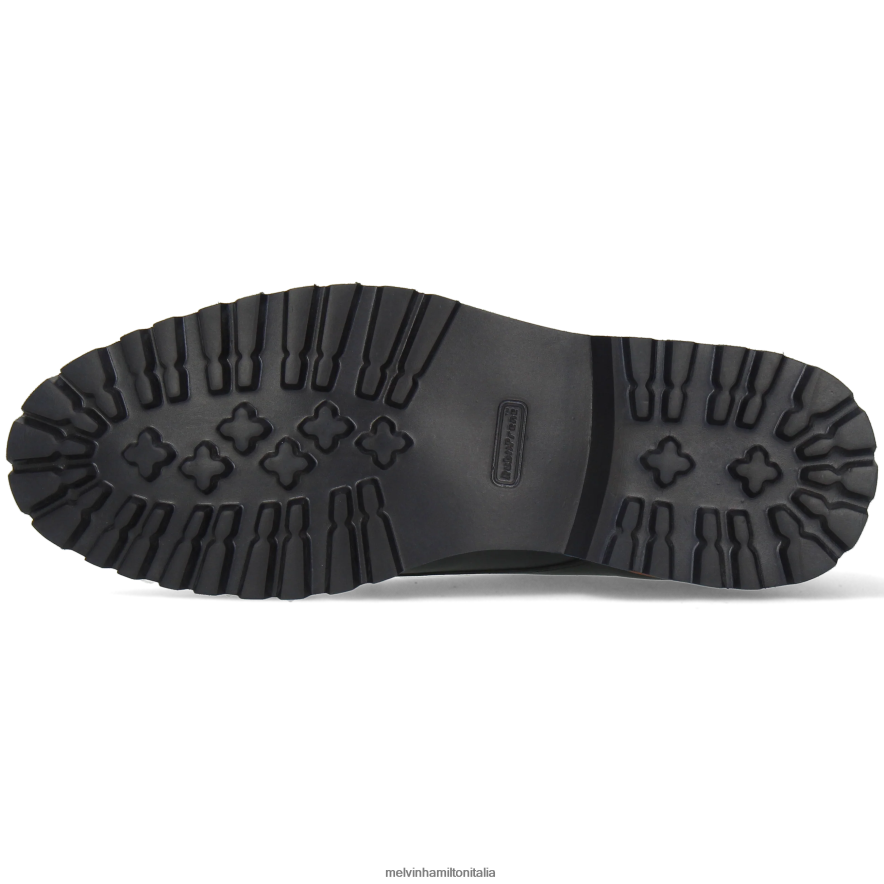 esso Melvin & Hamilton uomini Matteo 42 blu scarpe derby L80P2P533