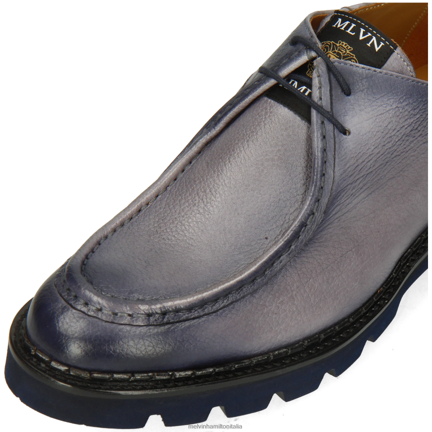 esso Melvin & Hamilton uomini Matteo 51 grigio scarpe derby DLT2BB411
