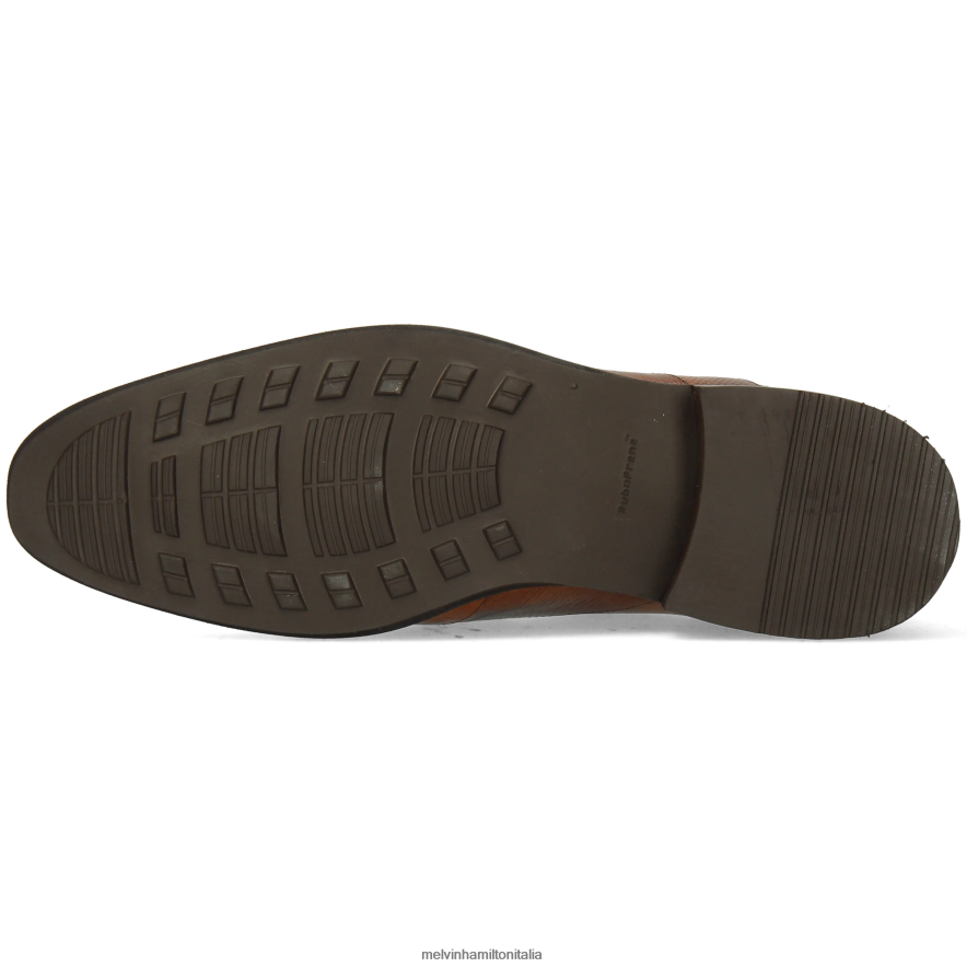esso Melvin & Hamilton uomini Patrizio 27 marrone scarpe derby L80P2P534