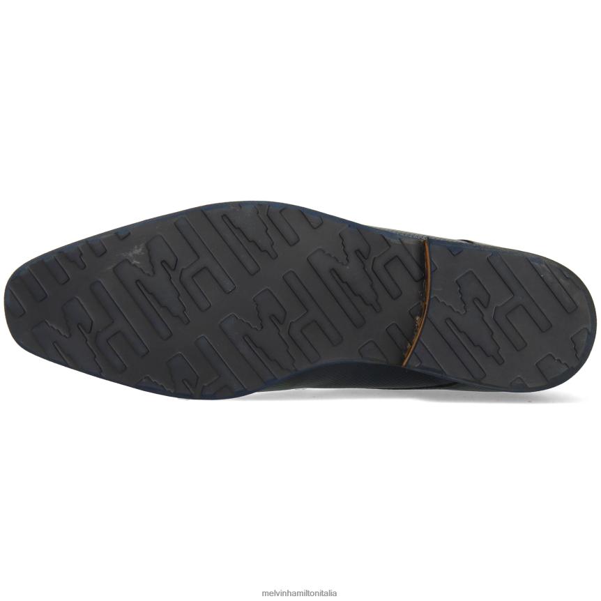 esso Melvin & Hamilton uomini Ryder 1 blu scarpe derby DLT2BB402