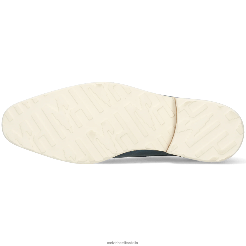 esso Melvin & Hamilton uomini Ryder 3 blu scarpe derby DLT2BB510