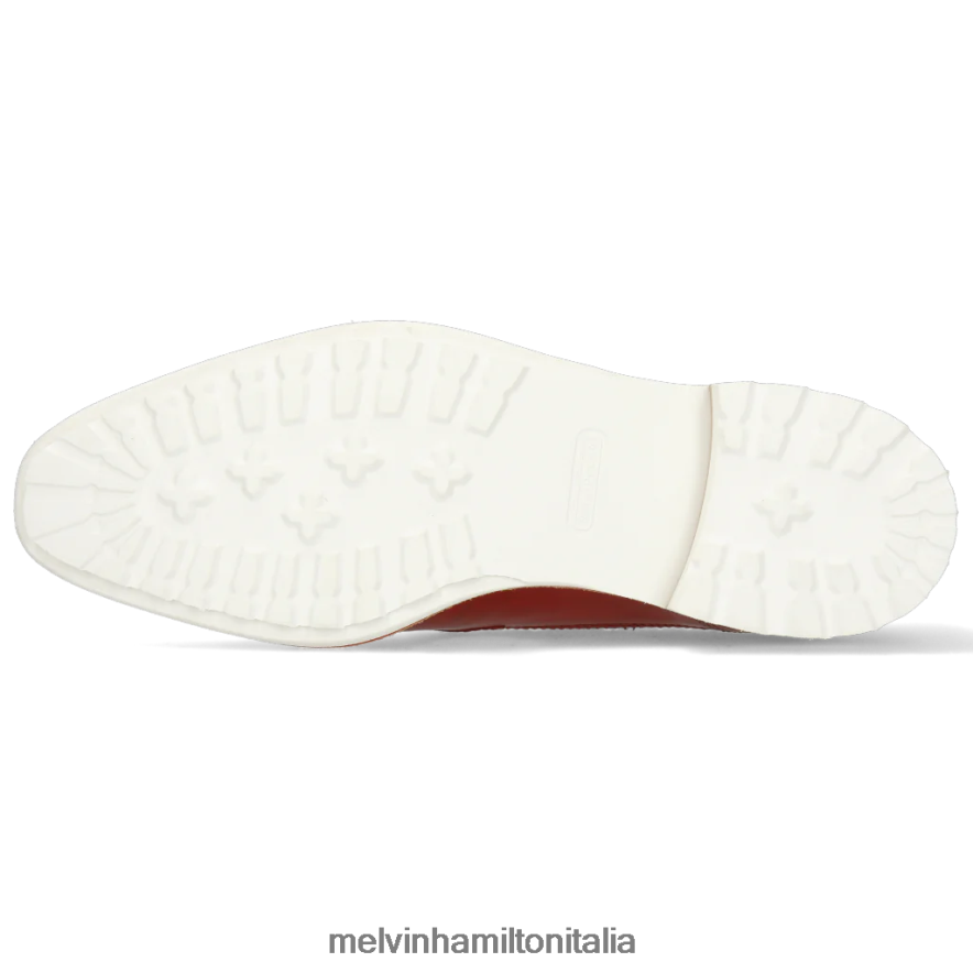 esso Melvin & Hamilton uomini Tom 22 rosso scarpe derby L80P2P515