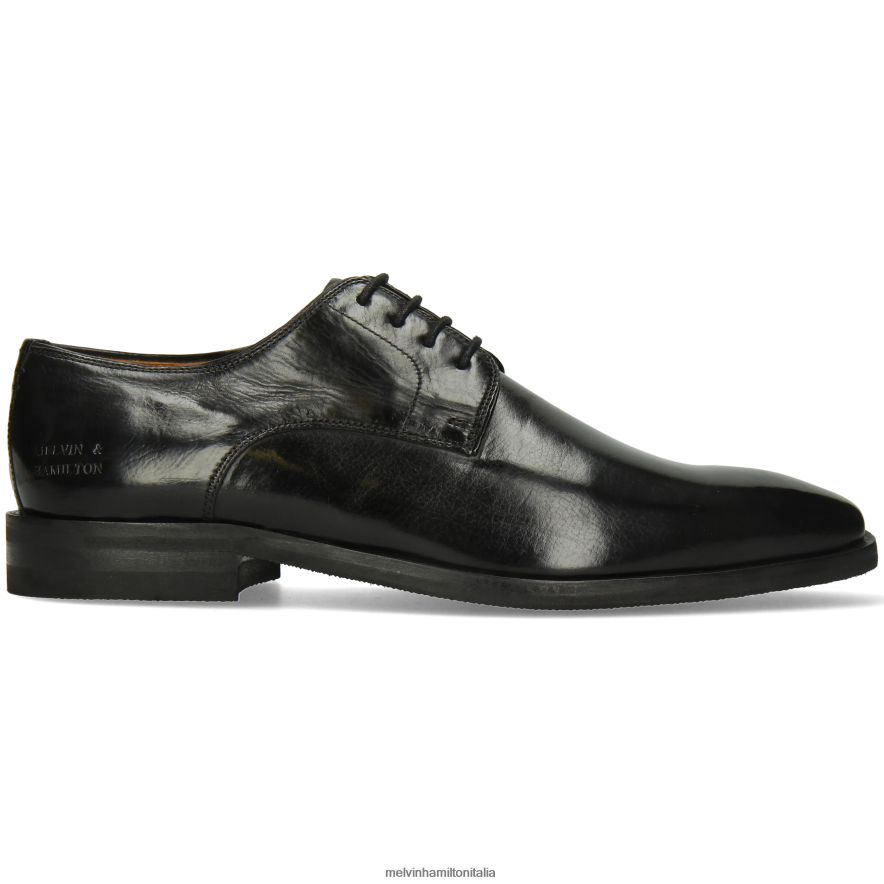 esso Melvin & Hamilton uomini alessio 1 nero scarpe derby L80P2P381