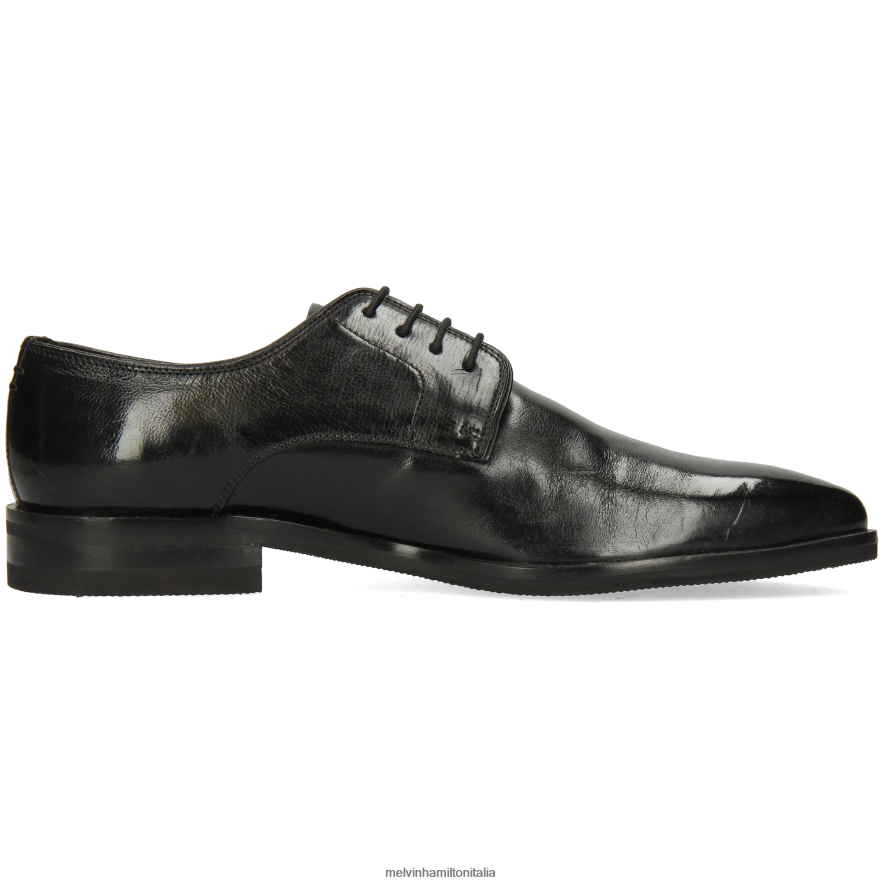 esso Melvin & Hamilton uomini alessio 1 nero scarpe derby L80P2P474