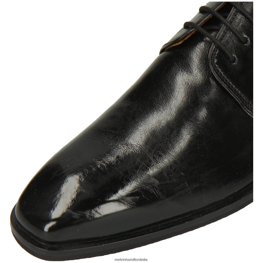 esso Melvin & Hamilton uomini alessio 1 nero scarpe derby L80P2P474