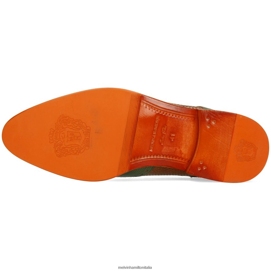 esso Melvin & Hamilton uomini bobbi 1 marrone scarpe derby L80P2P400