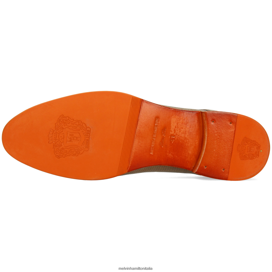 esso Melvin & Hamilton uomini clint 1 grigio scarpe derby L80P2P467