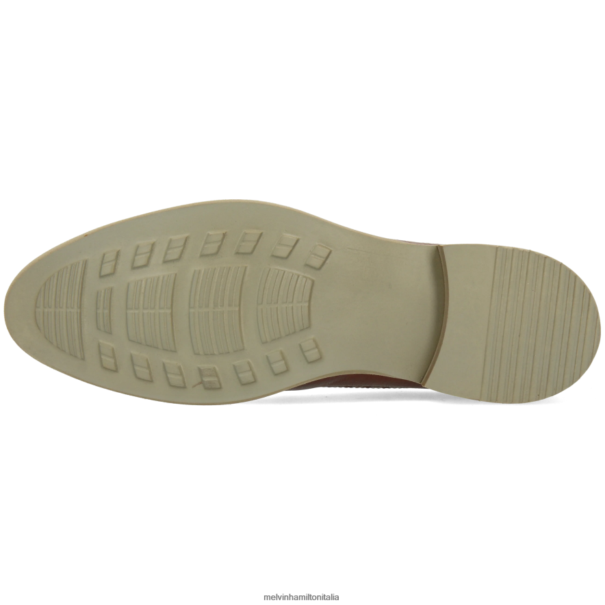 esso Melvin & Hamilton uomini clint 34 marrone scarpe derby L80P2P484
