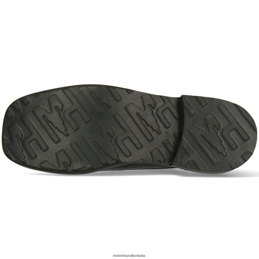esso Melvin & Hamilton uomini clooney 6 nero scarpe derby L80P2P425