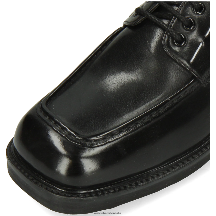 esso Melvin & Hamilton uomini clooney 6 nero scarpe derby L80P2P425
