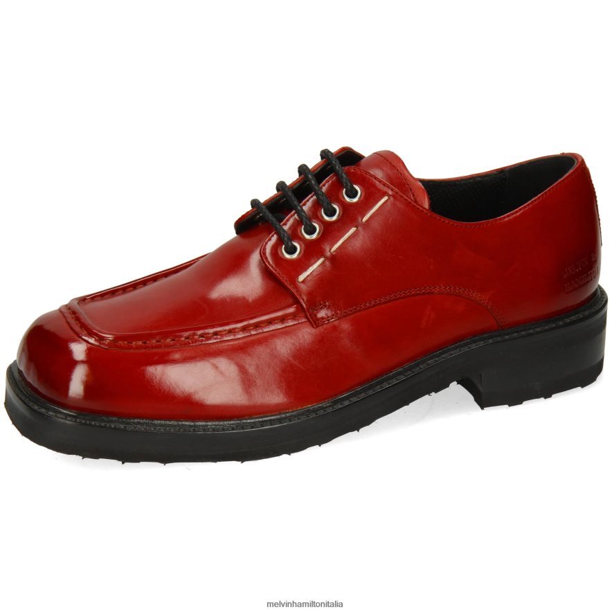 esso Melvin & Hamilton uomini clooney 6 rosso scarpe derby L80P2P404