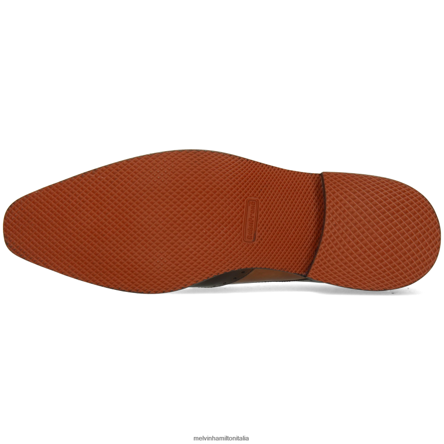 esso Melvin & Hamilton uomini dave 2 marrone scarpe derby L80P2P446
