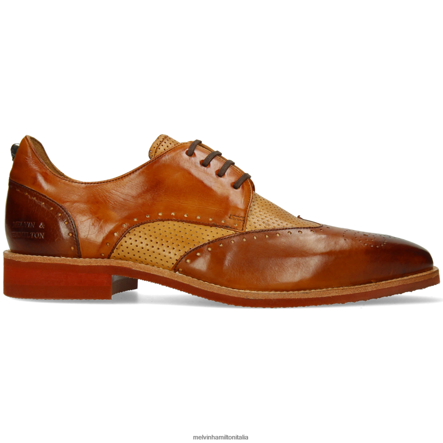 esso Melvin & Hamilton uomini dave 2 marrone scarpe derby L80P2P462