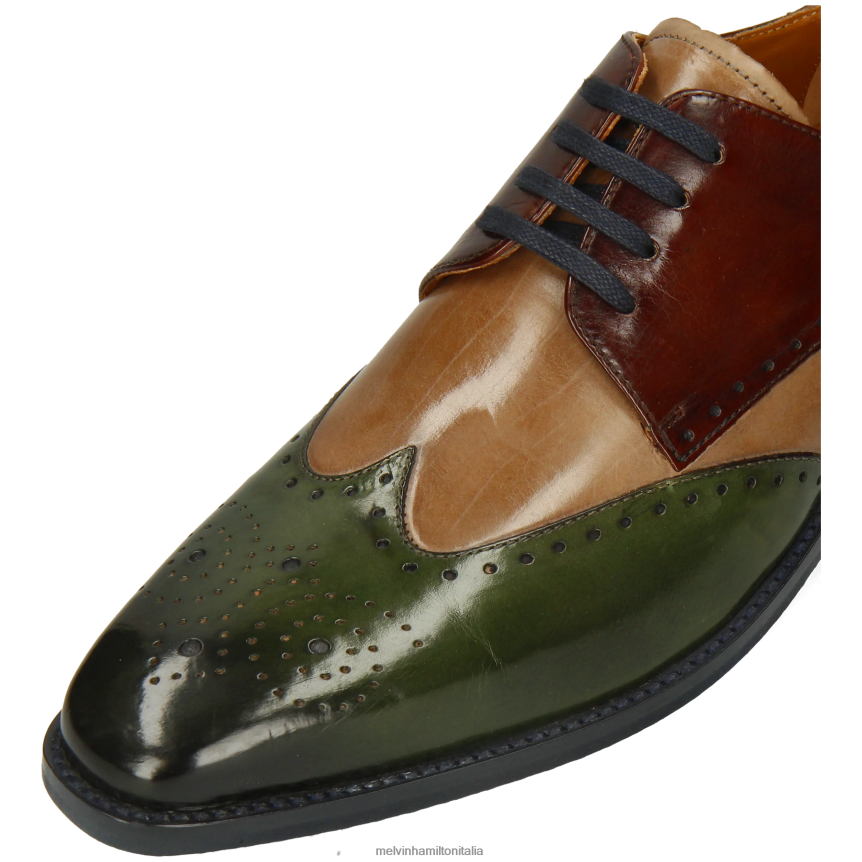 esso Melvin & Hamilton uomini dave 2 multi scarpe derby DLT2BB386