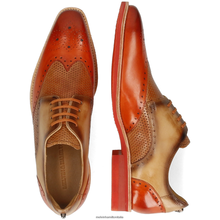 esso Melvin & Hamilton uomini dave 2 multi scarpe derby L80P2P508