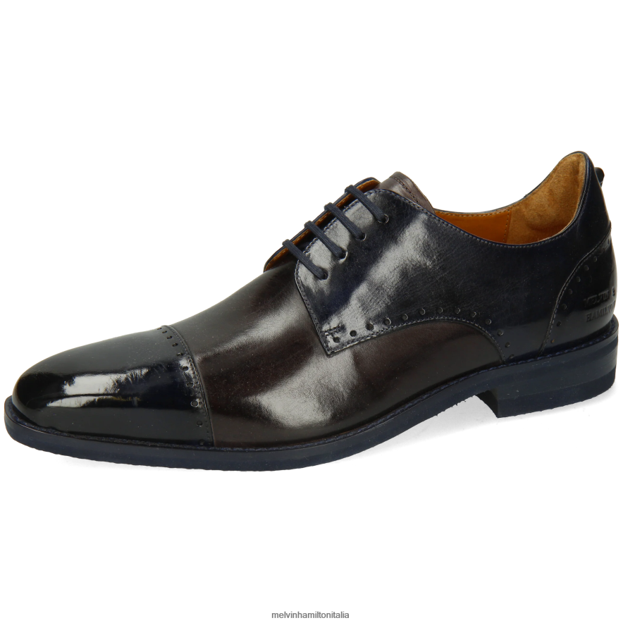 esso Melvin & Hamilton uomini davo 1 grigio scarpe derby L80P2P499