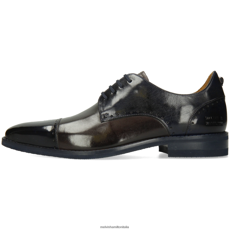 esso Melvin & Hamilton uomini davo 1 grigio scarpe derby L80P2P499