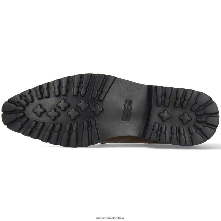 esso Melvin & Hamilton uomini emil 1 marrone scarpe derby L80P2P364