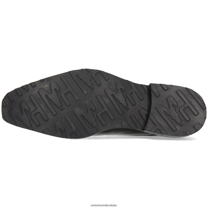 esso Melvin & Hamilton uomini flynn 1 nero scarpe derby L80P2P377