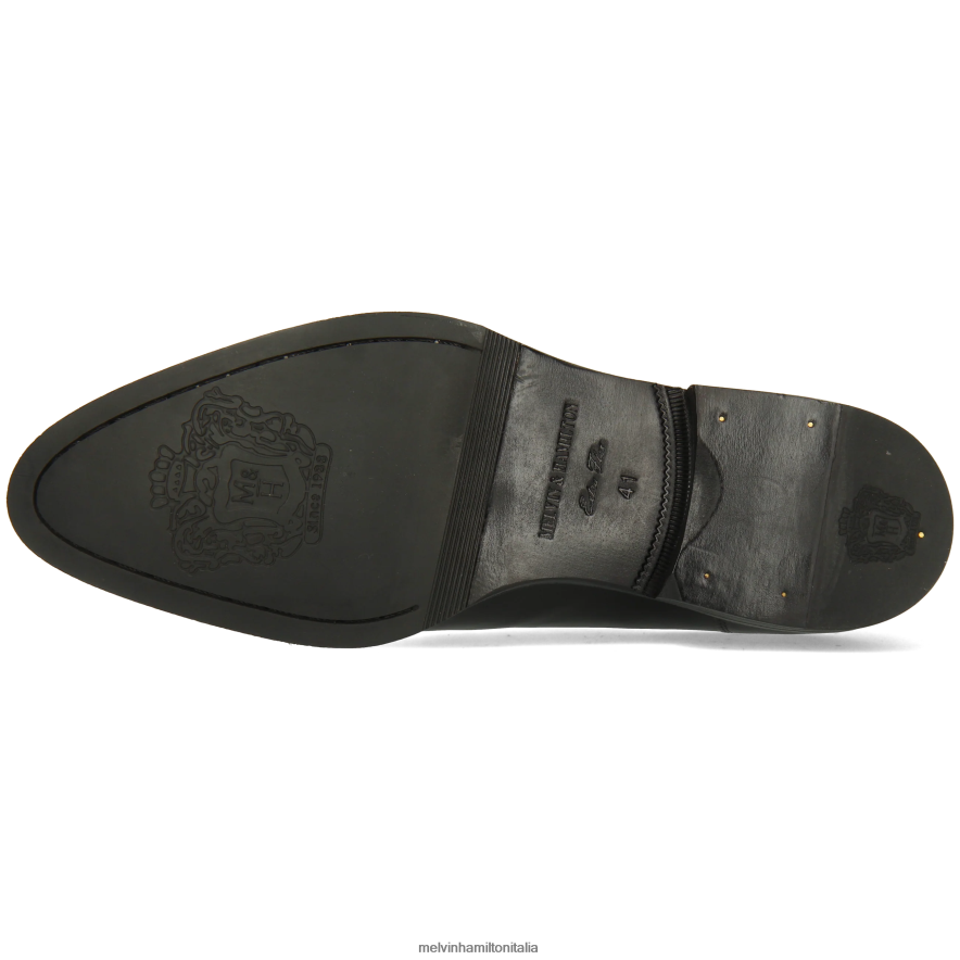 esso Melvin & Hamilton uomini kane 2 nero scarpe derby L80P2P361