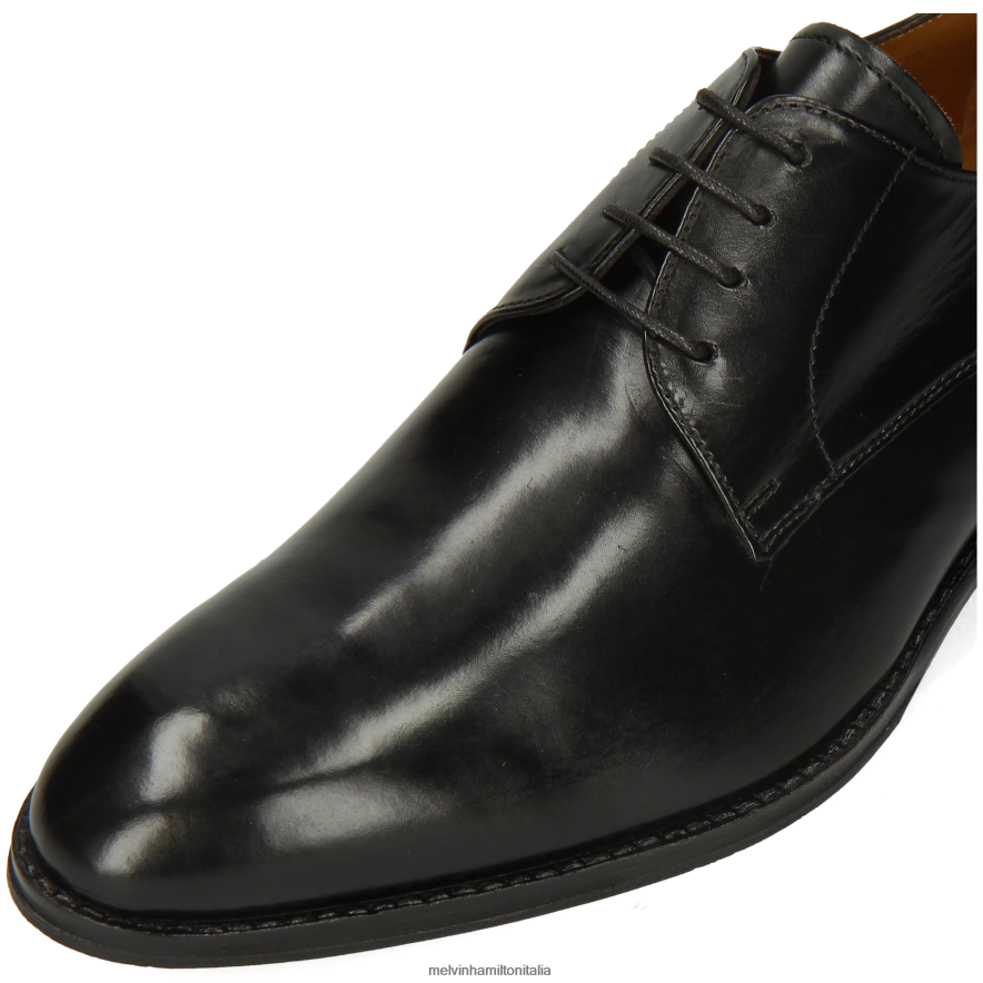 esso Melvin & Hamilton uomini kane 2 nero scarpe derby L80P2P361