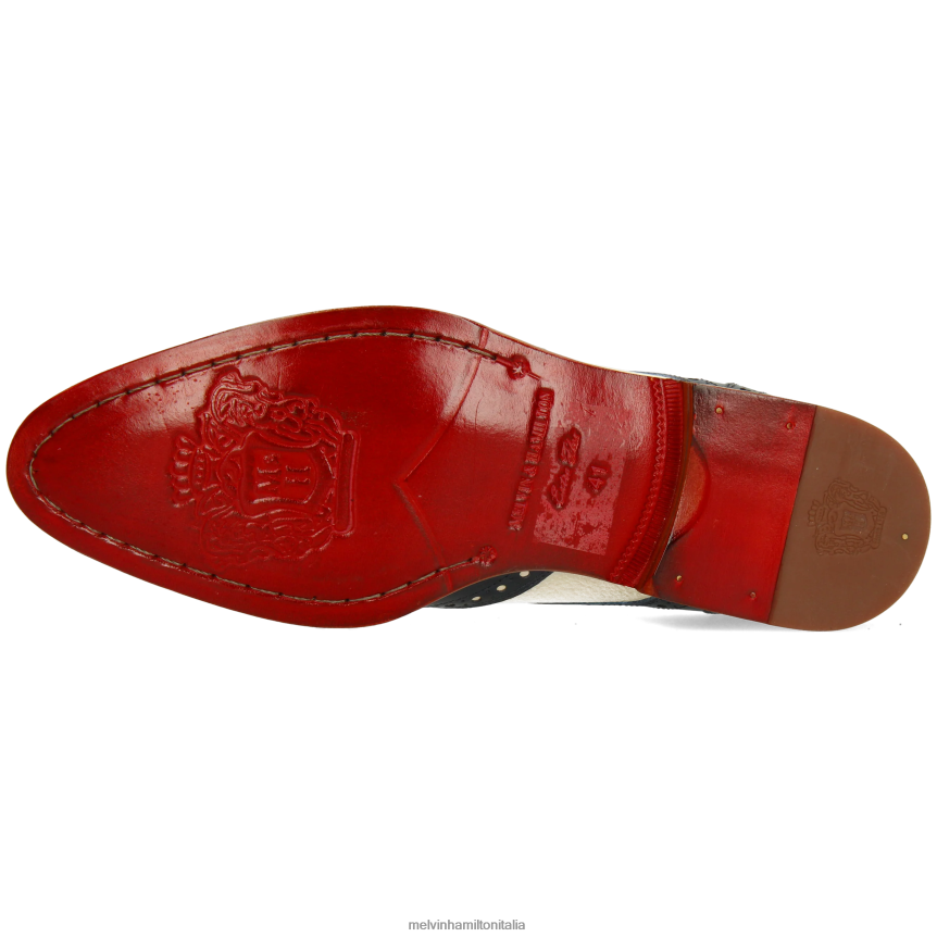 esso Melvin & Hamilton uomini kane 5 blu scarpe derby DLT2BB440
