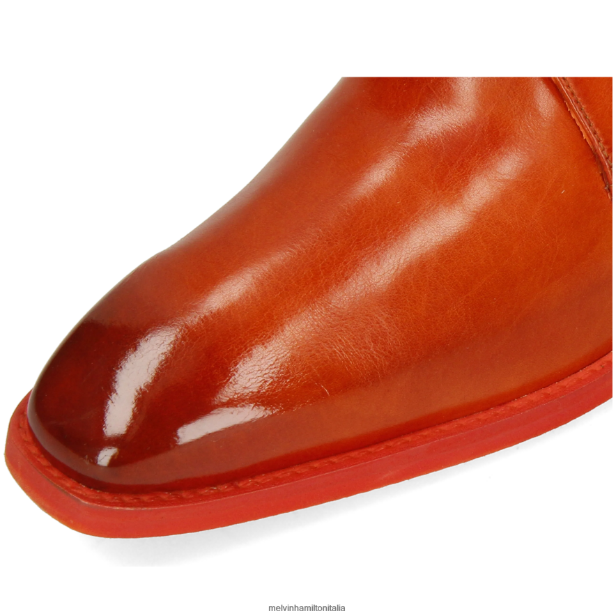 esso Melvin & Hamilton uomini lancia 24 arancia scarpe derby L80P2P545