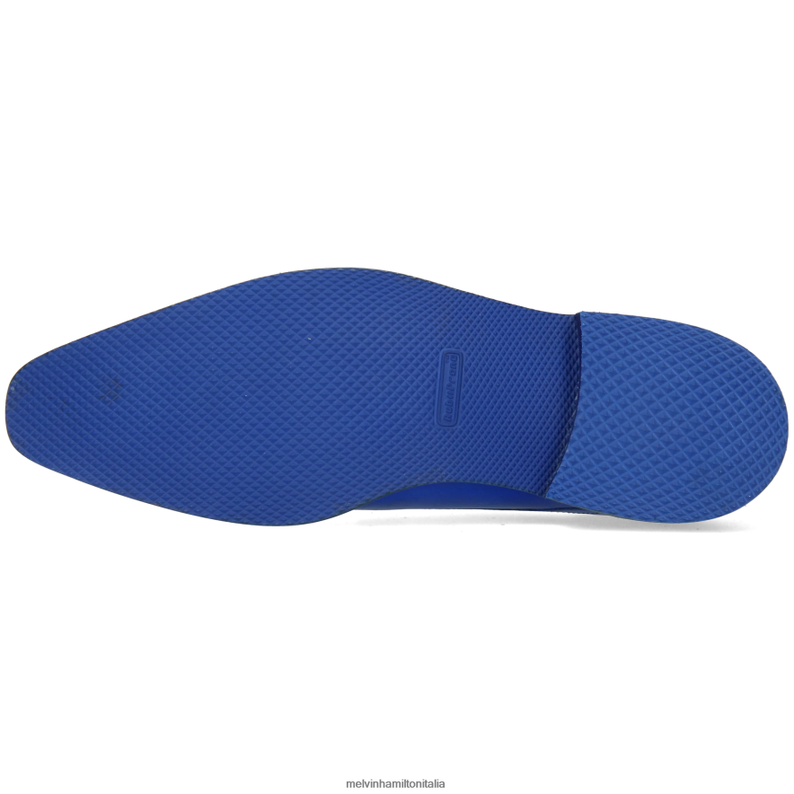 esso Melvin & Hamilton uomini lancia 24 blu scarpe derby L80P2P406