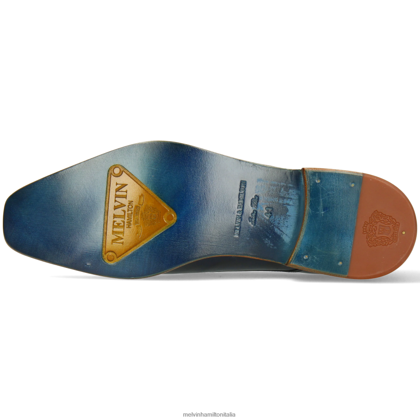 esso Melvin & Hamilton uomini legame 1 blu scarpe derby DLT2BB410