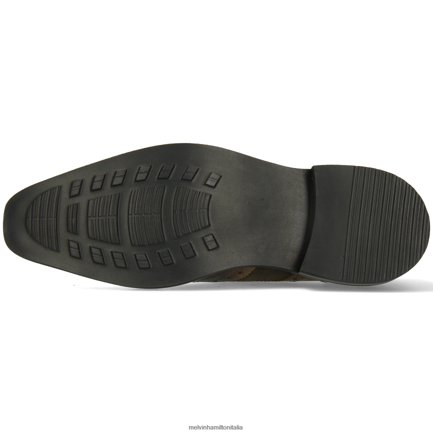 esso Melvin & Hamilton uomini marvino 1 verde scarpe derby L80P2P388