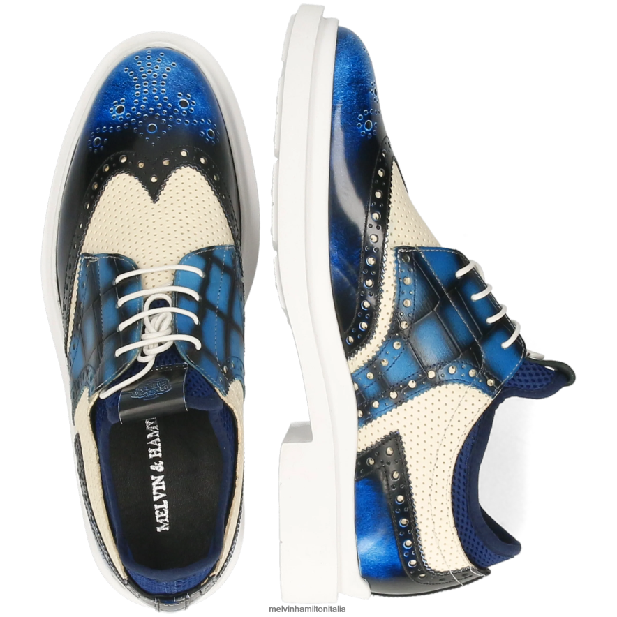 esso Melvin & Hamilton uomini ron 2 blu scarpe derby L80P2P547