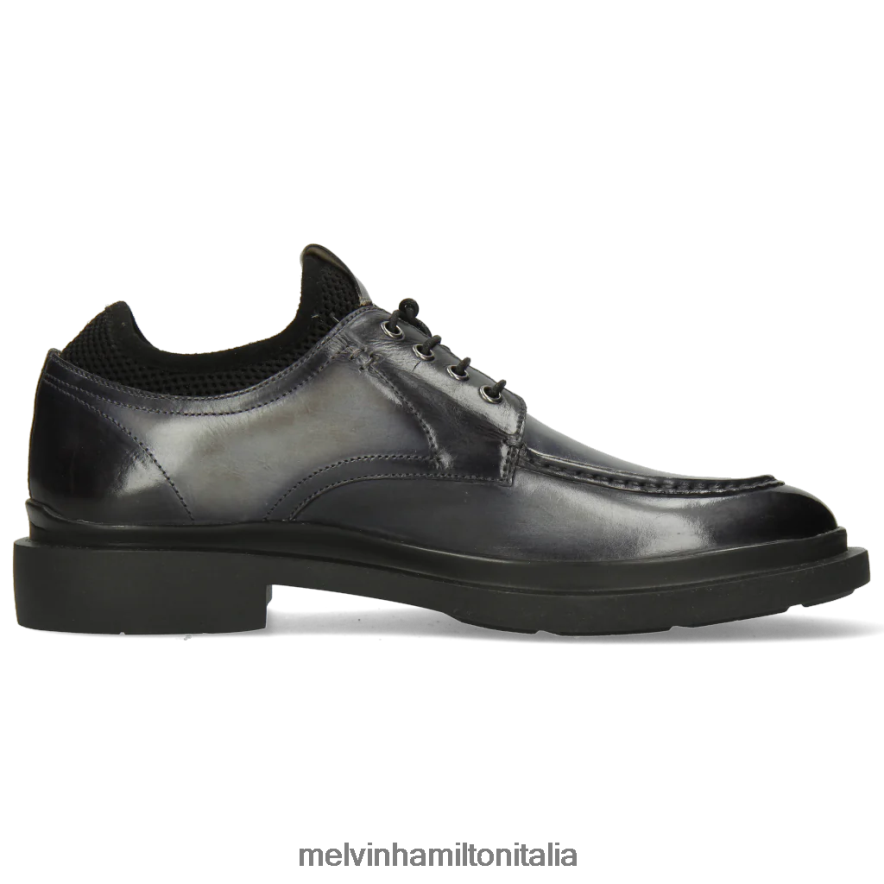 esso Melvin & Hamilton uomini ron 4 grigio scarpe derby L80P2P562