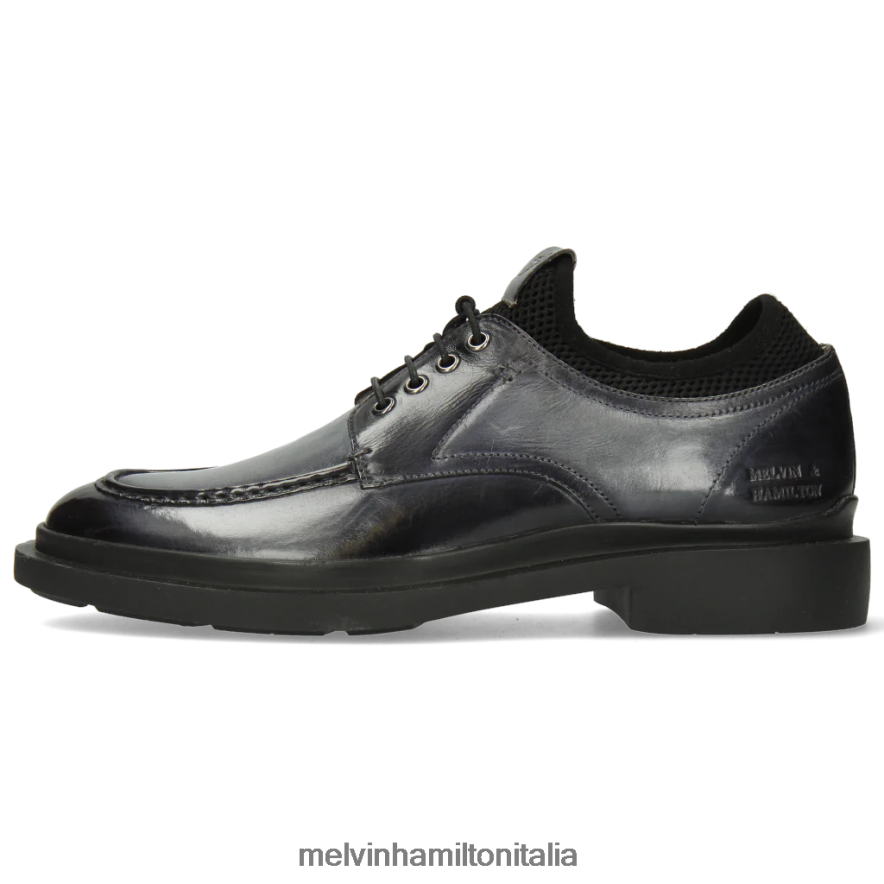 esso Melvin & Hamilton uomini ron 4 grigio scarpe derby L80P2P562