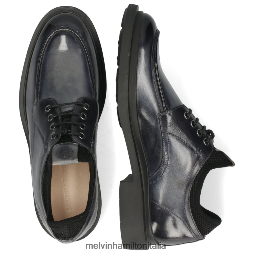 esso Melvin & Hamilton uomini ron 4 grigio scarpe derby L80P2P562