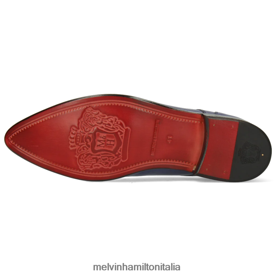 esso Melvin & Hamilton uomini toni1 blu scarpe derby L80P2P546