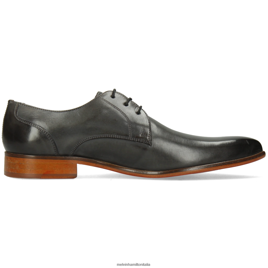 esso Melvin & Hamilton uomini toni1 grigio scarpe derby L80P2P557
