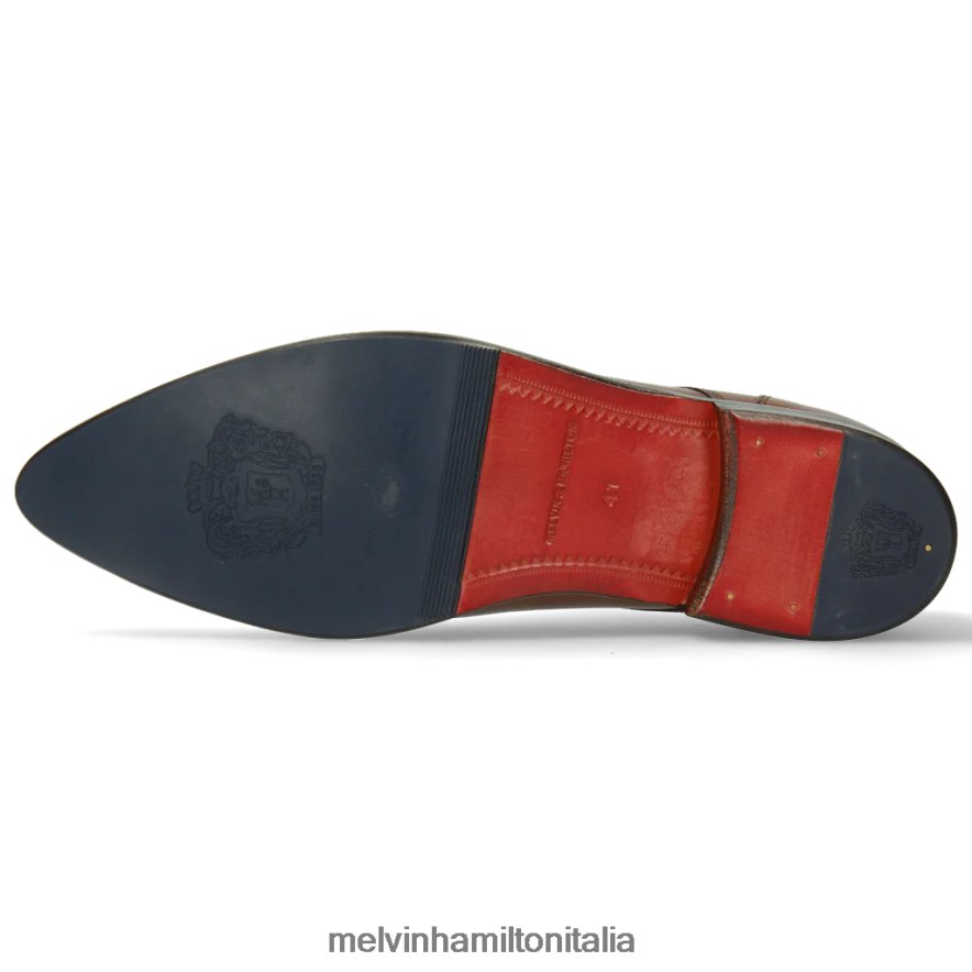 esso Melvin & Hamilton uomini toni1 marrone scarpe derby L80P2P486