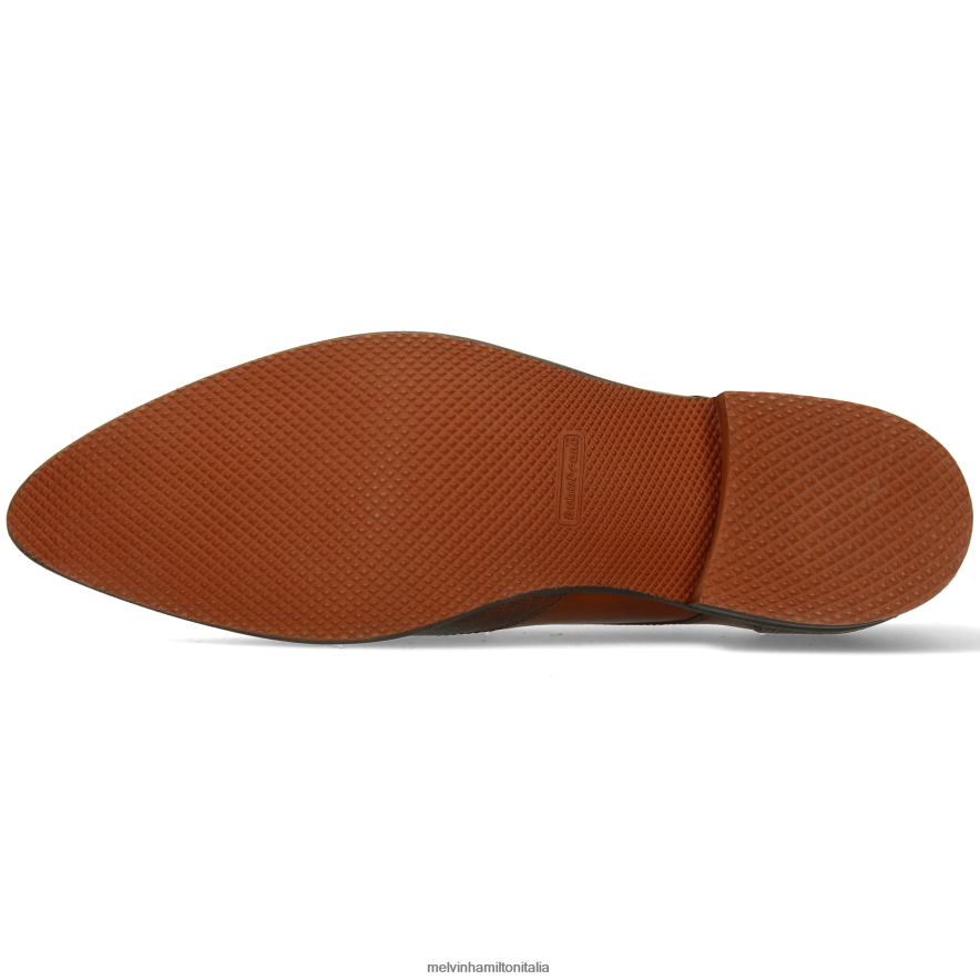 esso Melvin & Hamilton uomini toni 2 marrone scarpe derby L80P2P360