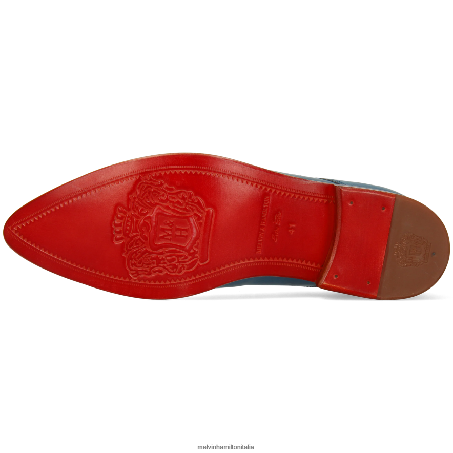 esso Melvin & Hamilton uomini toni 36 blu scarpe derby L80P2P503